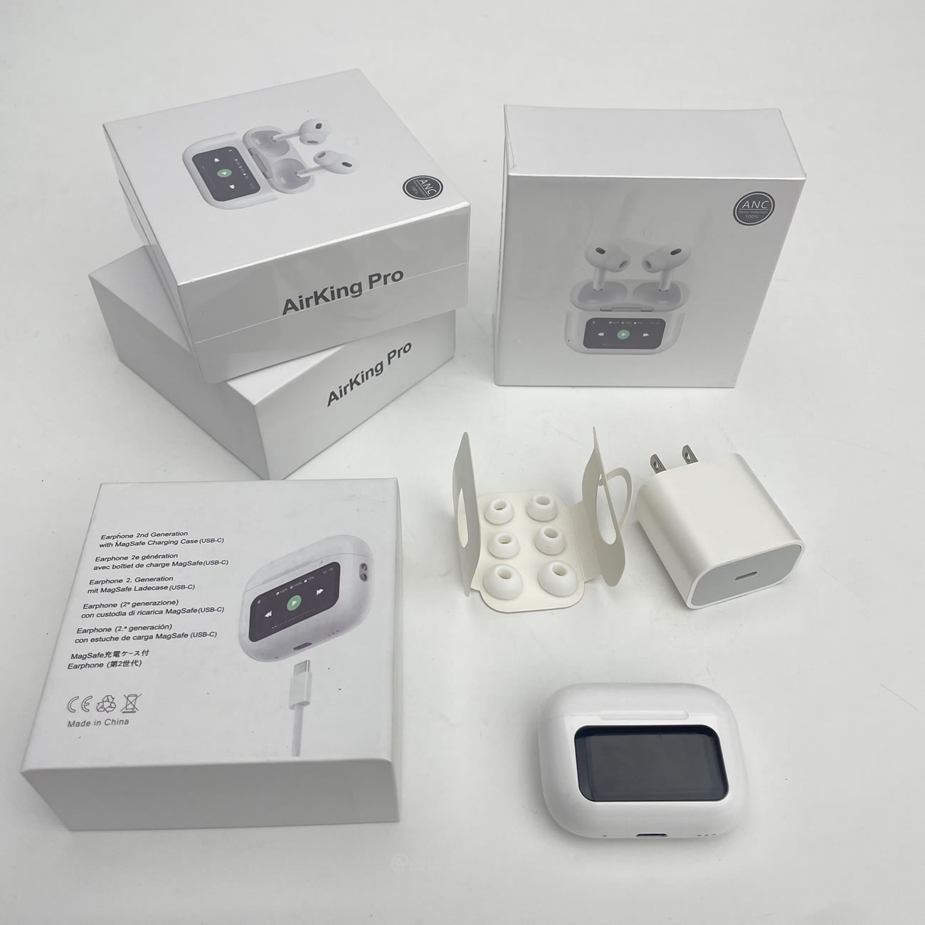 Air King Pro Earphone 2nd Generation With Magsafe Charging Case Usb C (4) - www.newkick.vip